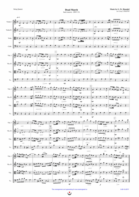 Funeral March (Handel) (arr. Josef STASTNY)