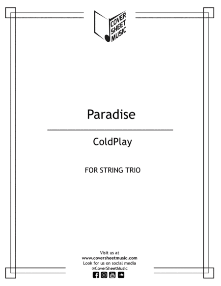Paradise (arr. Jose Quintana)