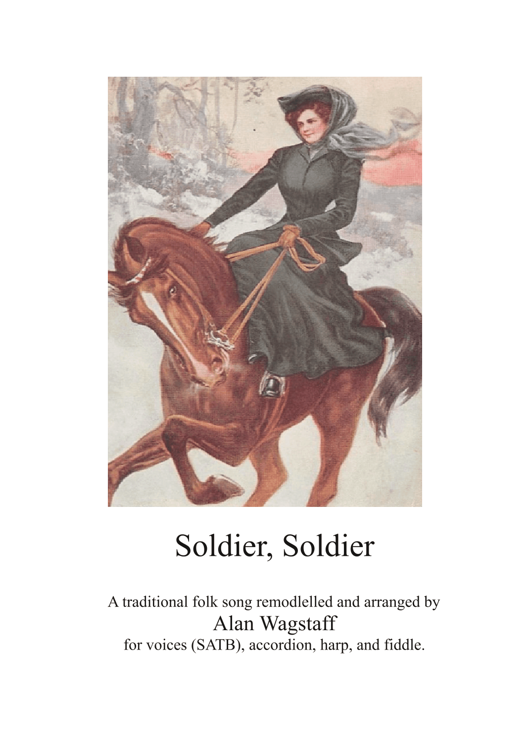 Soldier, Soldier (arr. Alan Wagstaff)
