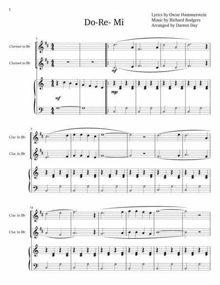 Do-Re-Mi (arr. Darren Day)