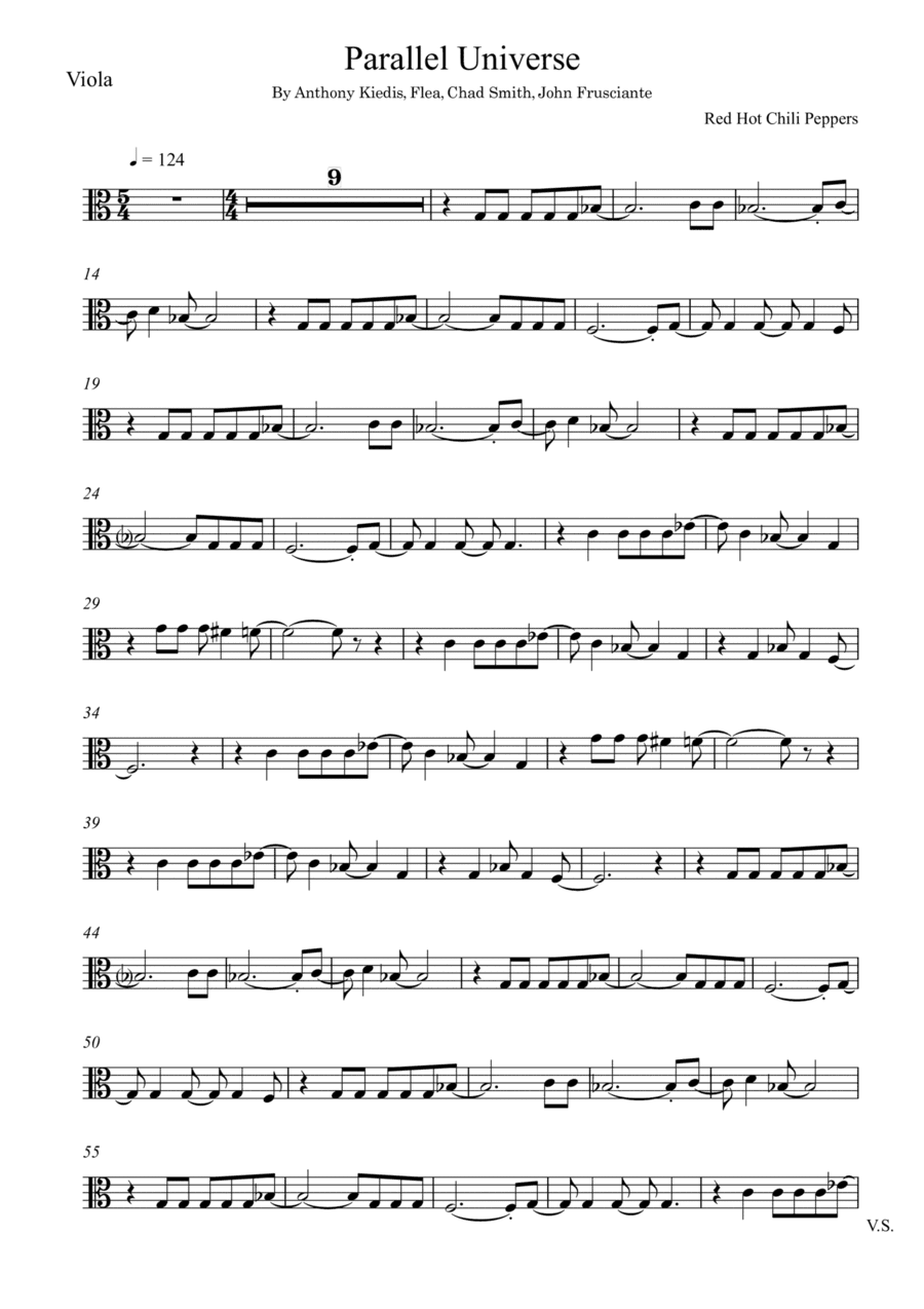 Parallel Universe (arr. André Laitano)