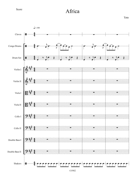 Africa (arr. Alejos Anaya)