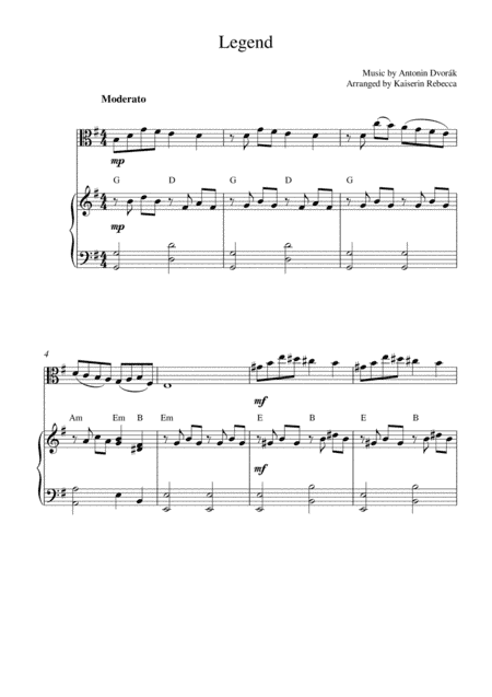 Legend (arr. Kaiserin Rebecca)