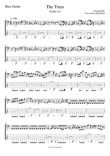 The Trees (arr. Tracy Dean McCallum)