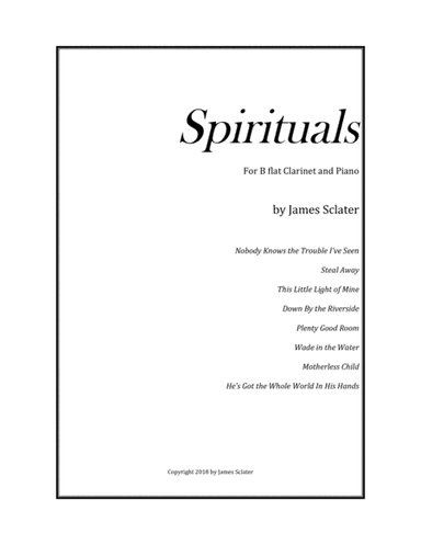 Spirituals (arr. James Sclater)