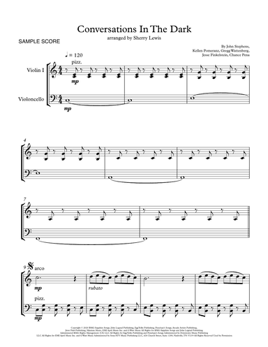 Conversations In The Dark (arr. Sherry Lewis)