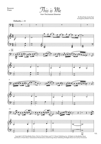 This Is Me (arr. Robert Newth)