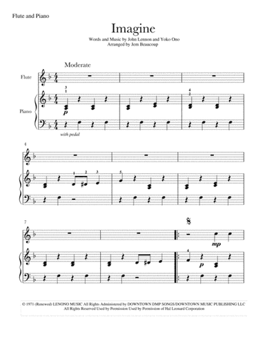 Imagine (arr. Jennifer Wilson)