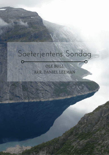 Saeterjentens Sondag for Trumpet & Piano (arr. Daniel Leeman)