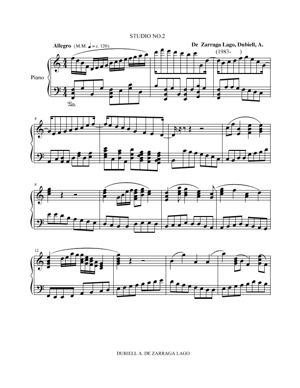 Ten Etudes No.2