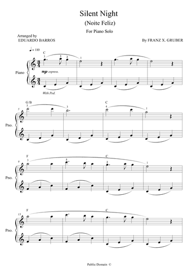 Silent Night (Noite Feliz) (arr. Eduardo Barros)