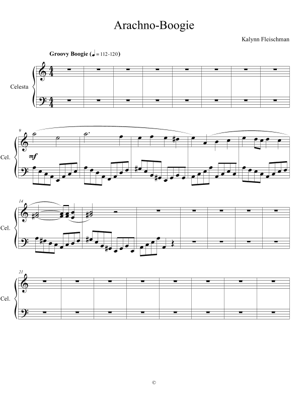 Arachno-Boogie - Parts