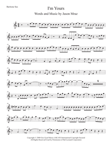 I'm Yours (arr. Kevin Busse)