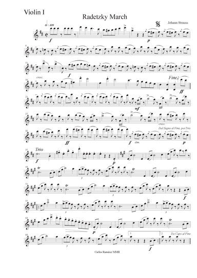 Radetzky March (arr. Carlos Ramírez Guzmán)