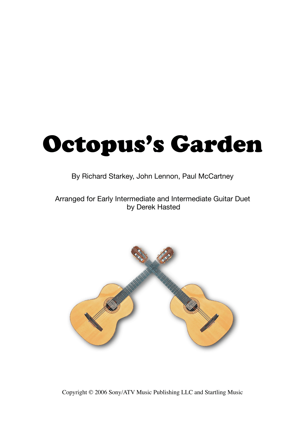 Octopus's Garden (arr. Derek Hasted)