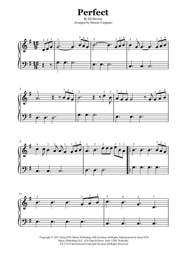 Perfect (arr. Simone Cangiano)