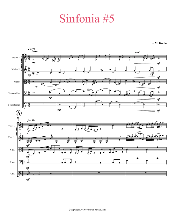 Sinfonia #5