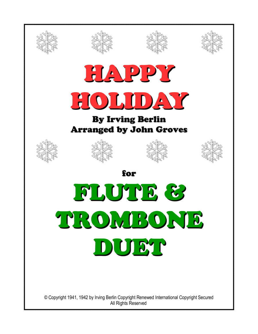 Happy Holiday (arr. John Groves)