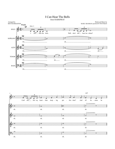 I Can Hear The Bells (arr. Ben Huddleston)