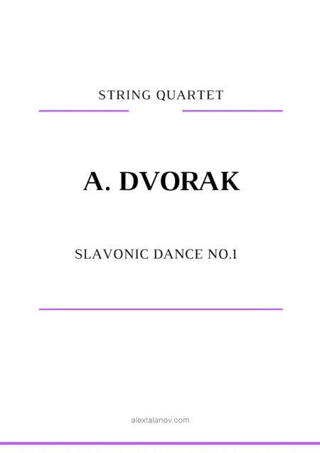 Slavonic Dance No.1