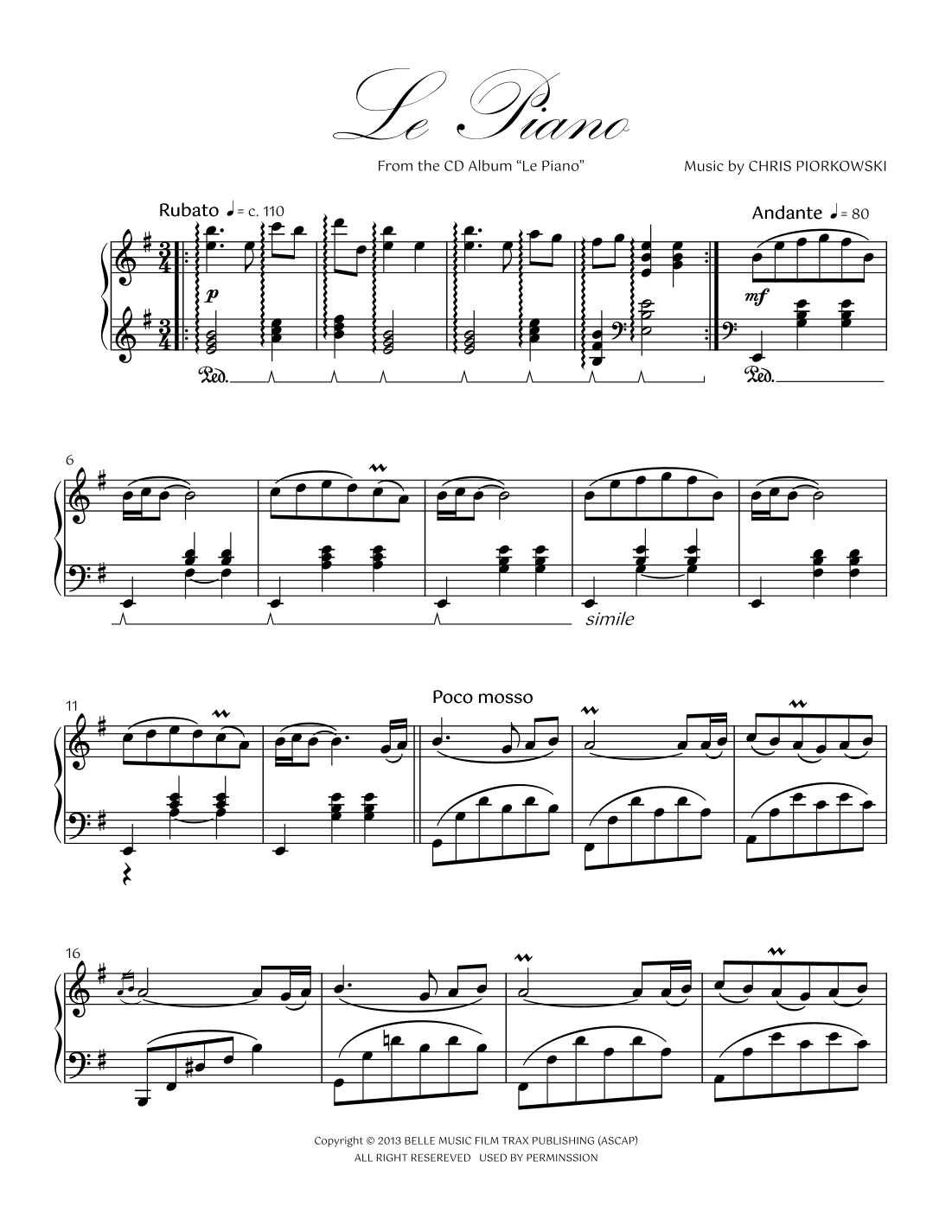 LE PIANO