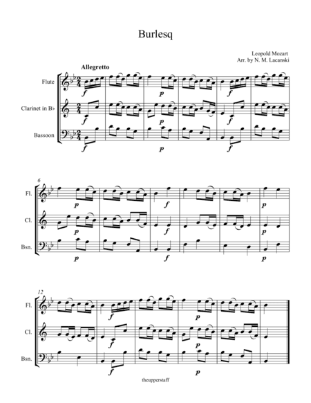 Burlesq (arr. Nick Lacanski)