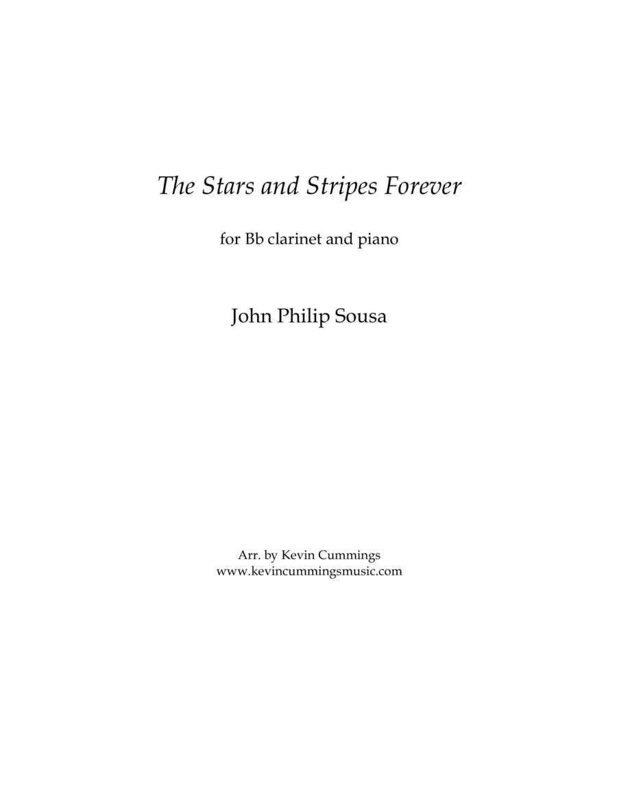 The Stars and Stripes Forever (arr. Kevin Cummings)