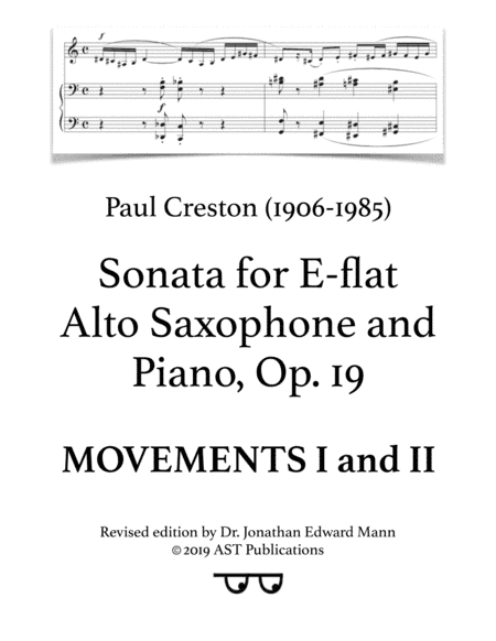 Saxophone Sonata (arr. AST Publications)