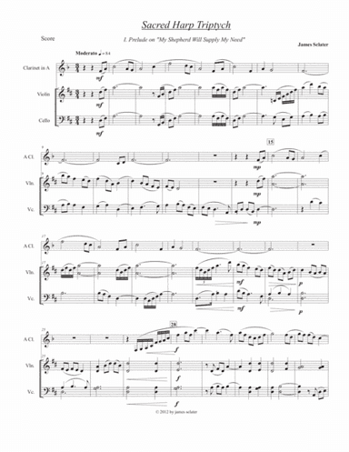 Sacred Harp Triptych