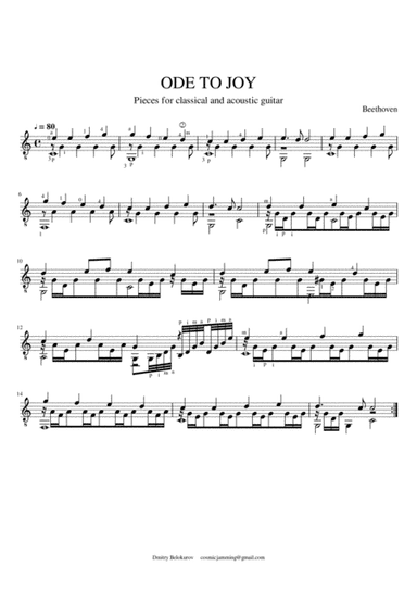 ODE TO JOY