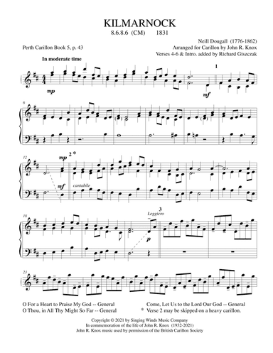 KILMARNOCK (arr. John R. Knox & Richard Giszczak)