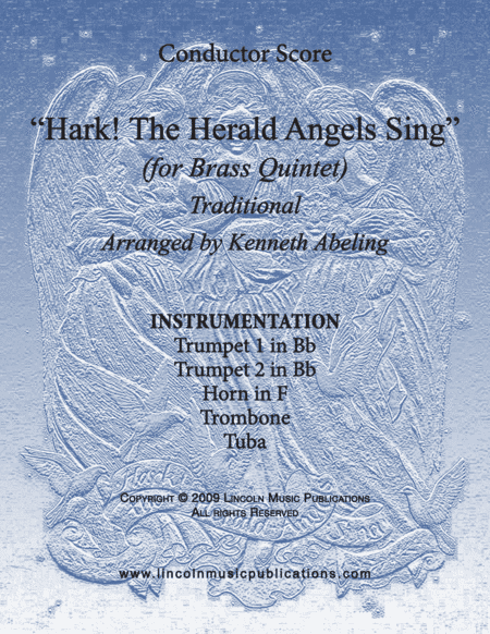 Hark The Herald Angels Sing (for Brass Quintet) (arr. Kenneth Abeling)