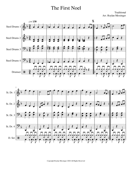 The First Noel (arr. Roylan Messinger)