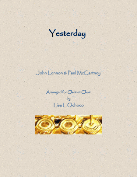 Yesterday (arr. Lisa L Ochoco)