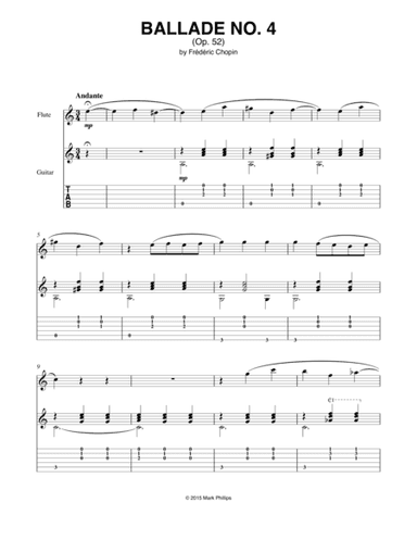 Ballade No. 4 in F Minor (Op. 52) (arr. Mark Phillips)