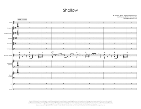 Shallow (arr. Matt Amy)