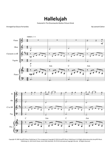 Hallelujah (arr. Glauco Fernandes)