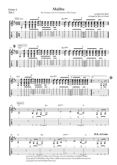 Malibu (arr. Joeri de Graaf)