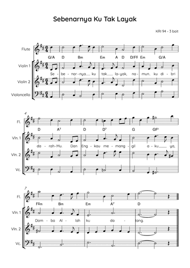 Just As I Am, Without One Plea / Sebenarnya 'Ku Tak Layak (arr. Angie Wiranata)