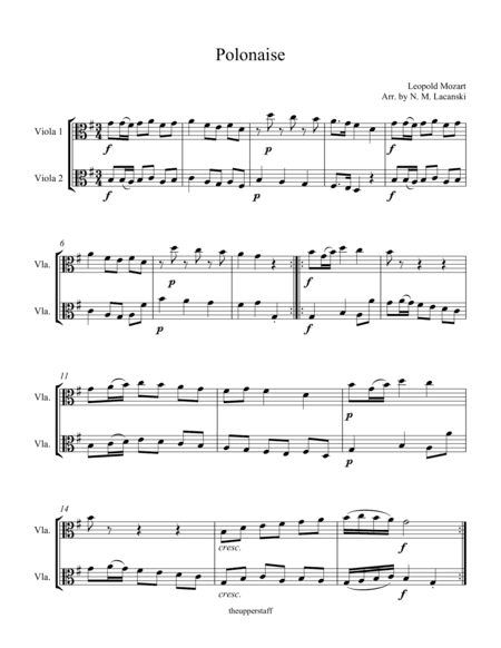 Polonaise (arr. Nick Lacanski)