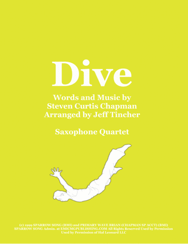 Dive (arr. Jeff Tincher)