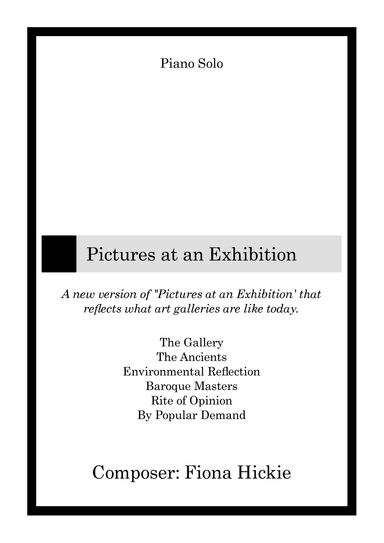 Pictures at an Exhibition