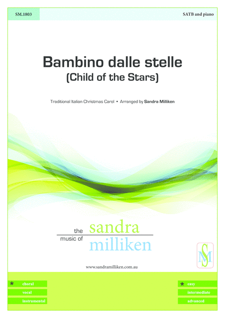 Bambino dalle stelle (Child of the Stars) (arr. Sandra Milliken)