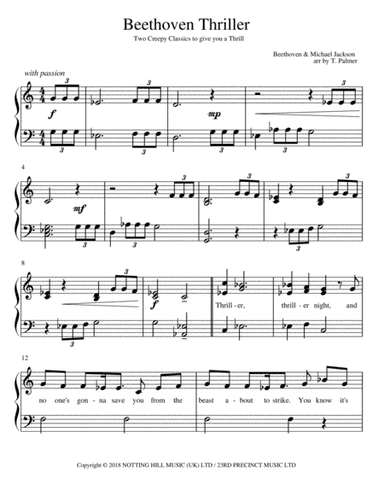 Beethoven Thriller (arr. Tasha Palmer)