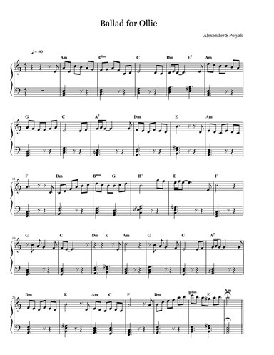 Ballad for Ollie
