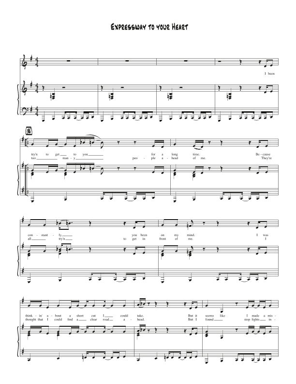 Expressway To Your Heart (arr. Biegler)