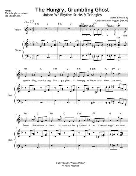 The Hungry, Grumbling Ghost