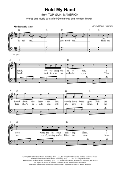 Hold My Hand (arr. Michael Habrom)