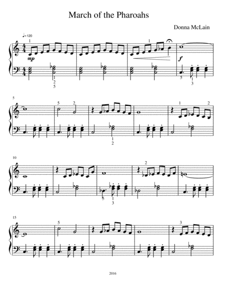 March of the Pharoahs