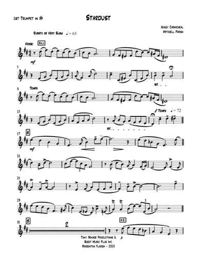 Stardust (arr. Tony Benade)